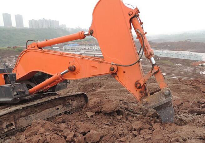 挖掘机改装短臂厂家,挖土机改装短臂鹰嘴臂,卡特挖掘机改短臂单钩臂